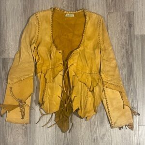 Vintage Hand-made Women's Leather Jacket